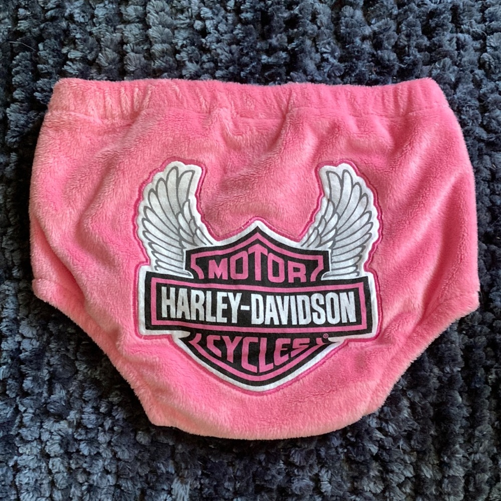 Harley Davidson diaper cover